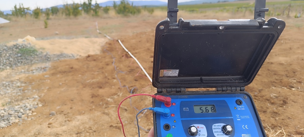 Medición sistema puesta a tierra